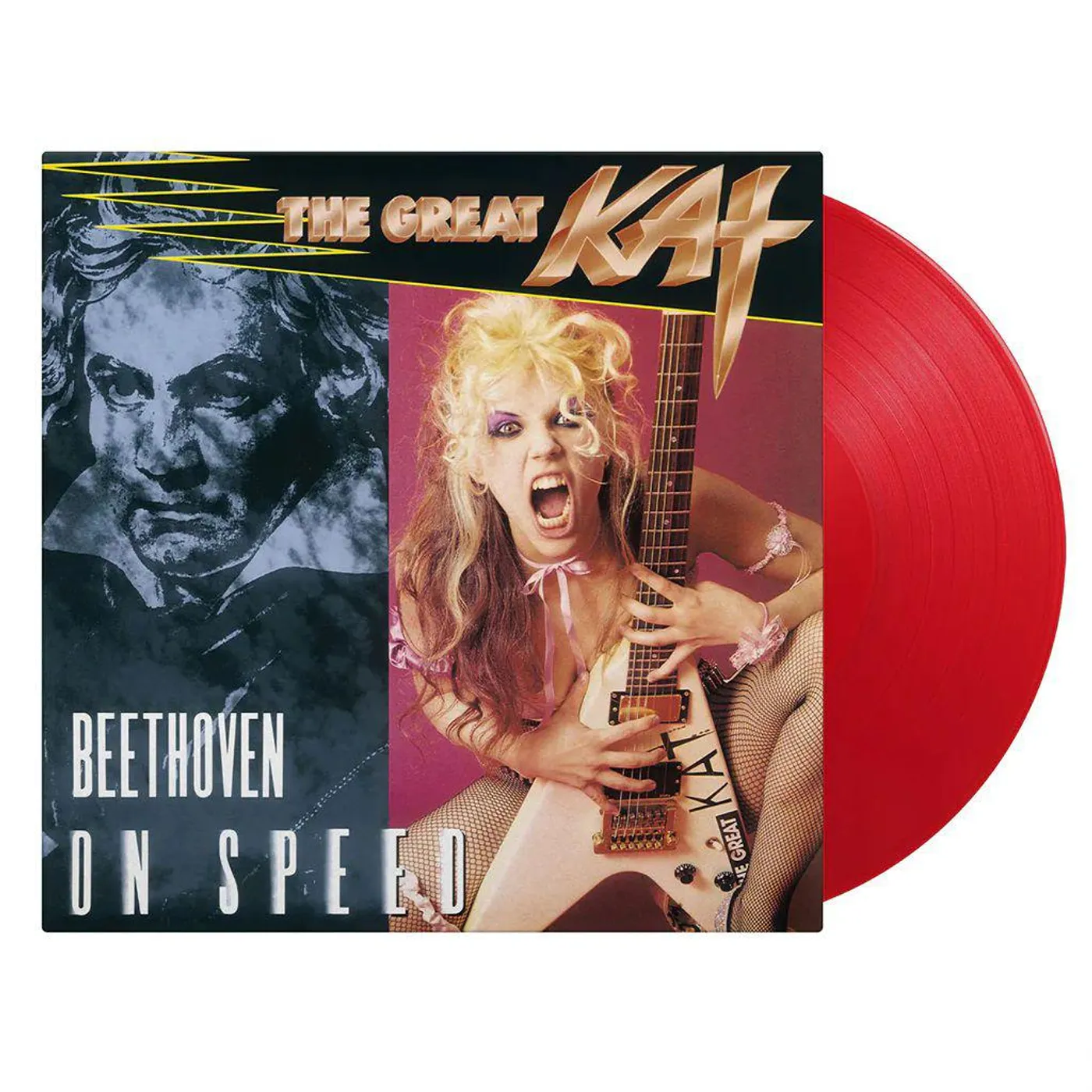 Great Kat Beethoven On Speed (Limited 180-Gram Translucent Red) Vinyl Record