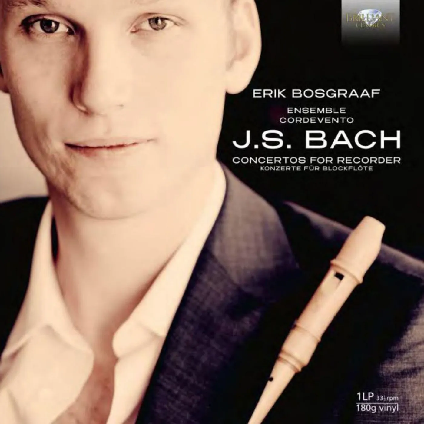 J.S. Bach / Bosgraaf / Cordevento Concertos For Recorder Vinyl Record