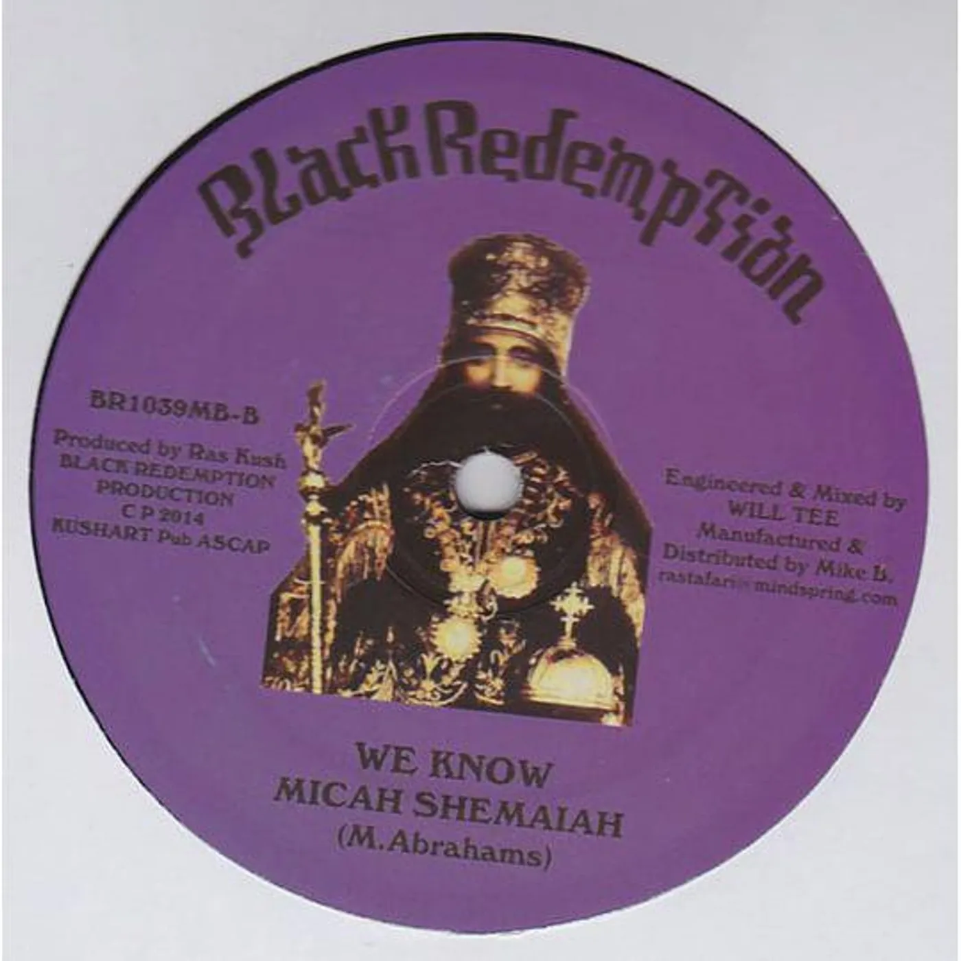 Fred Locks / Micah Shemaiah / Will Tee Hail The Emperor / We Know (10-Inch) Vinyl Record