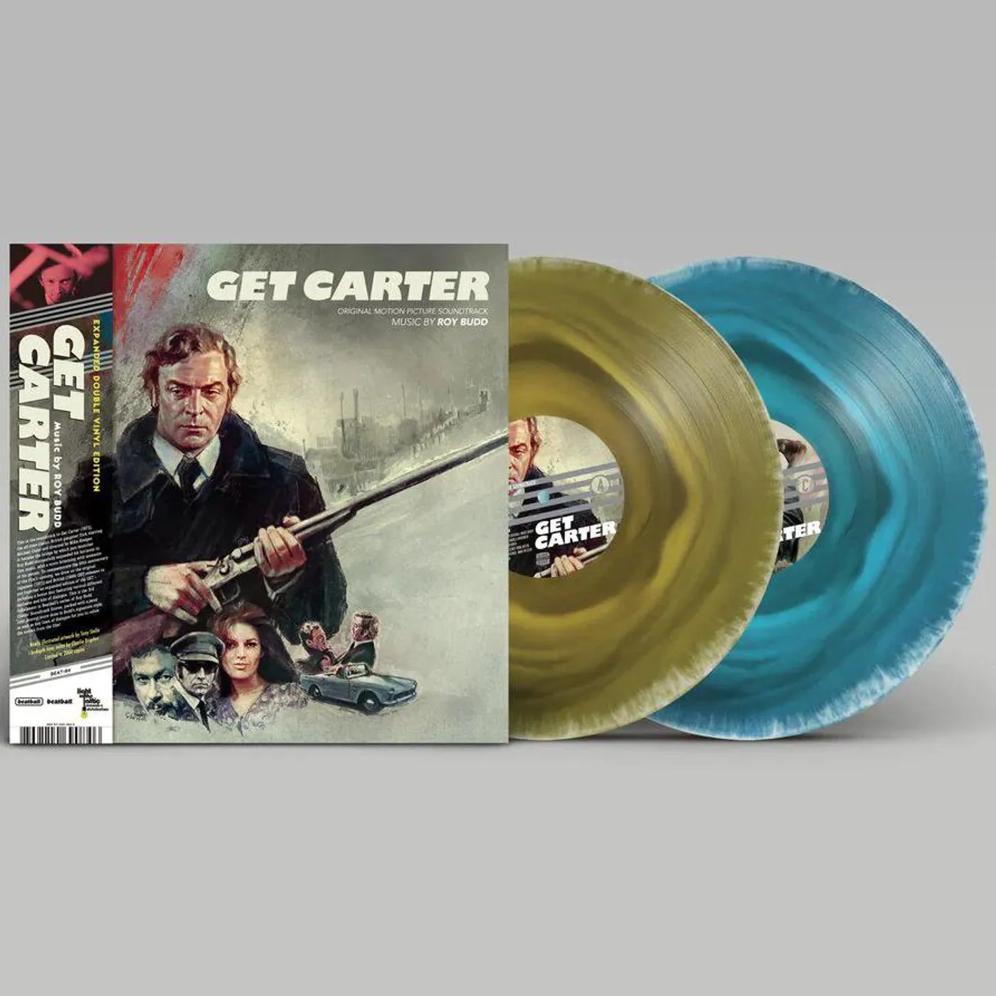 Roy Budd Get Carter - Original Soundtrack (Blue / Green, 180 Gram Pressing) Vinyl Record
