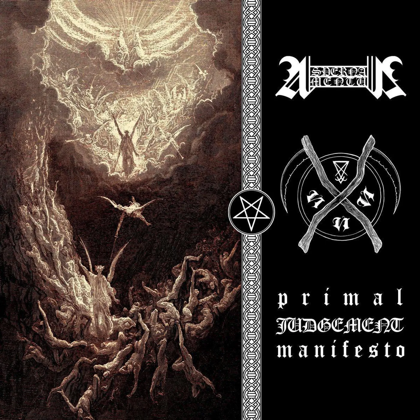 Aspernamentum Primal Judgement Manifesto (Limited/White) Vinyl Record