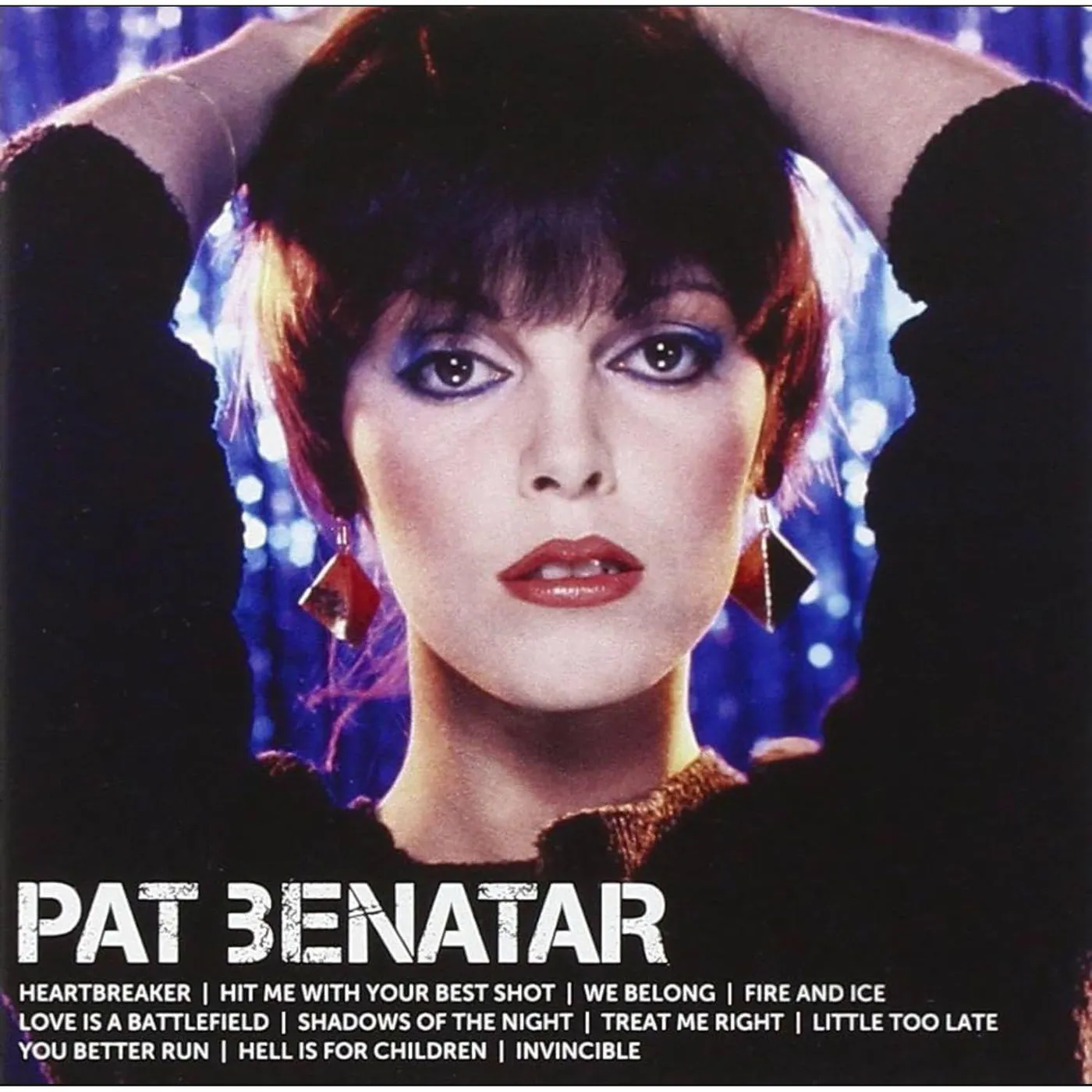 Pat Benatar Icon (Blue) Vinyl Record