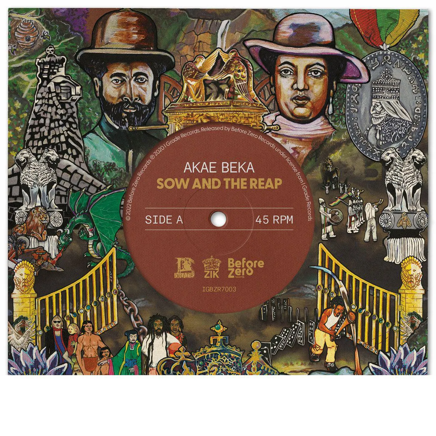 Akae Beka SOW AND THE REAP Vinyl Record