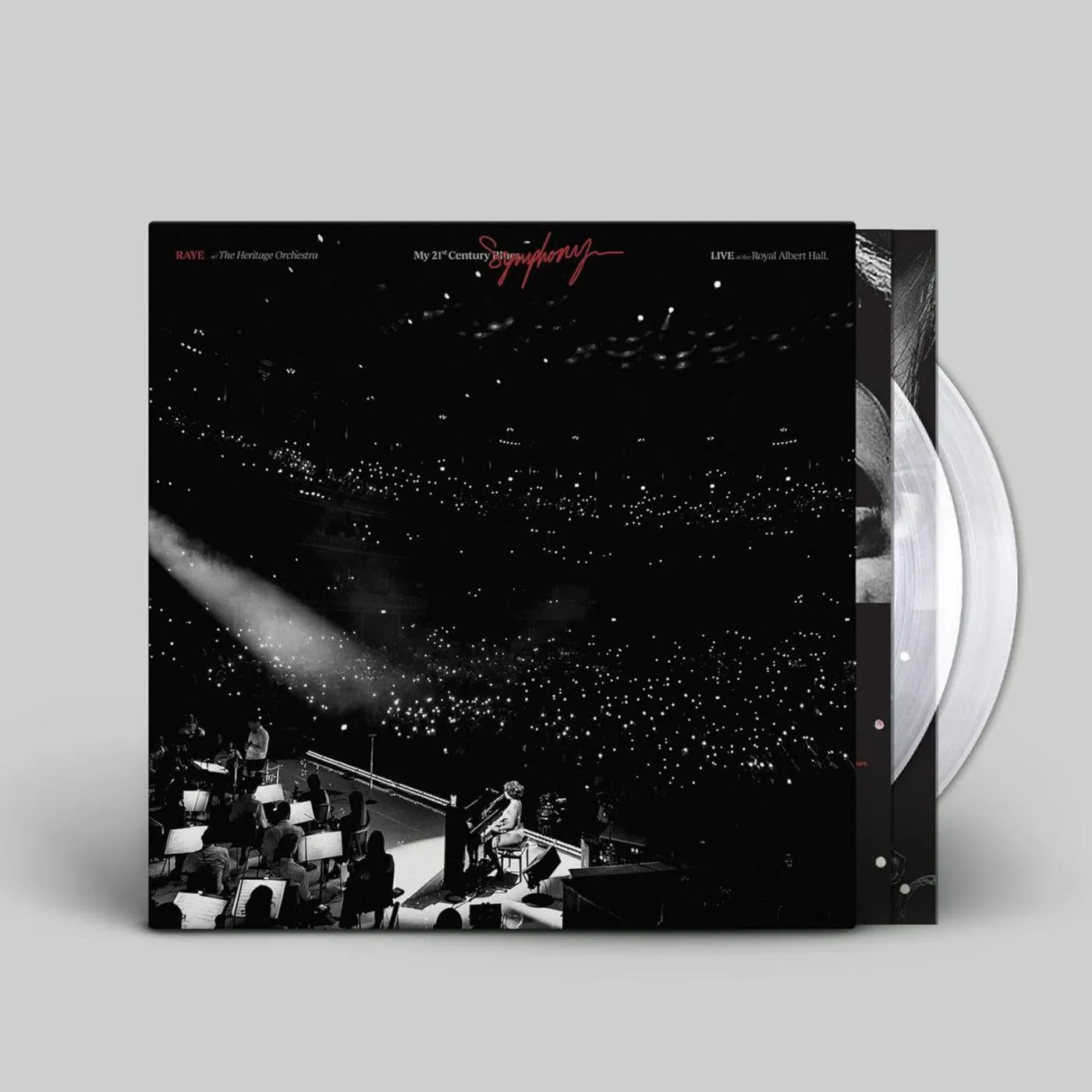 Raye & The Heritage Orchestra My 21St Century Symphony: Live At The Albert Hall (2LP/Clear) Vinyl Record