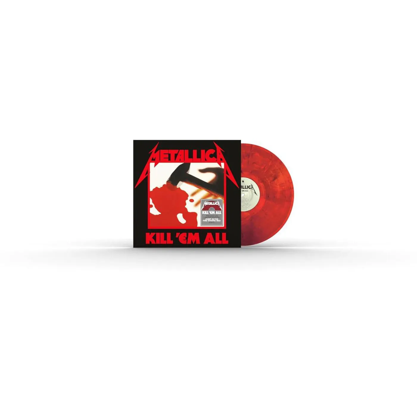 Metallica Kill Em All (Jump In The Fire Engine Red) Vinyl Record