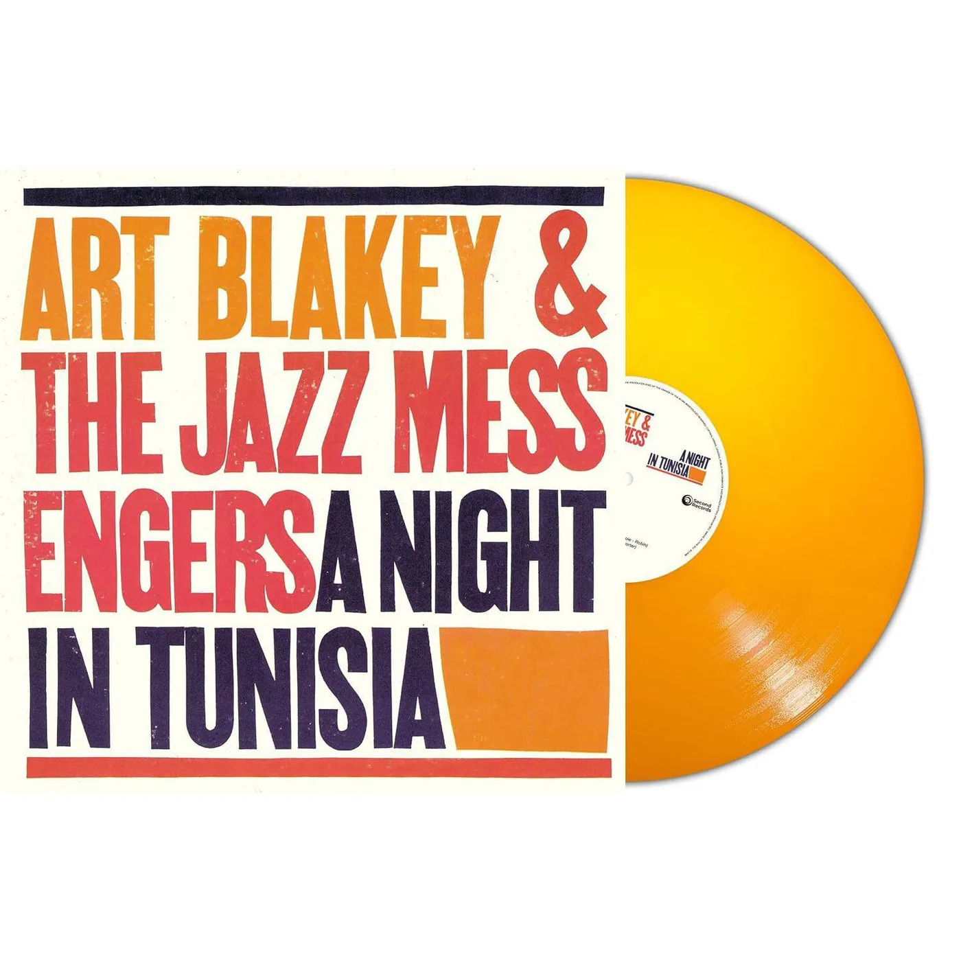 Art Blakey & The Jazz Messengers A Night In Tunisia (Orange) Vinyl Record