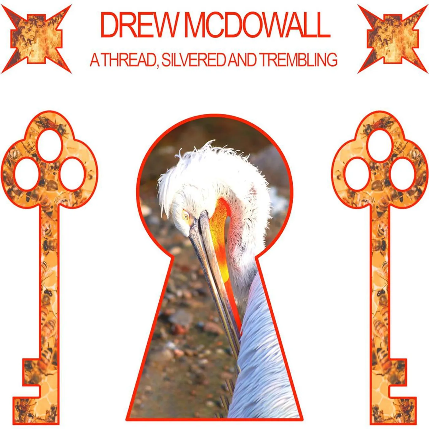 Drew McDowall THREAD SILVERED & TREMBLING Vinyl Record