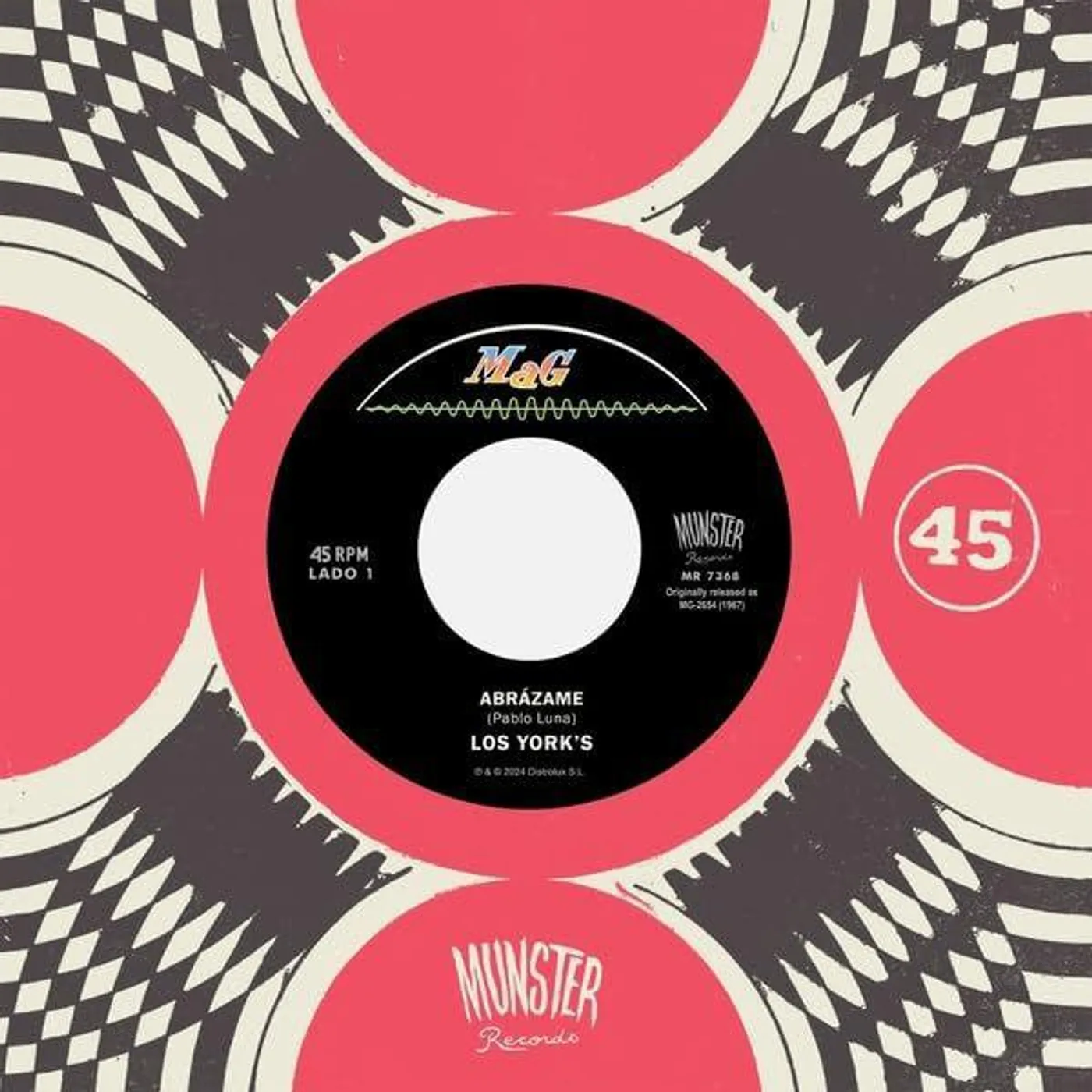 Los York's Abrazame Vinyl Record