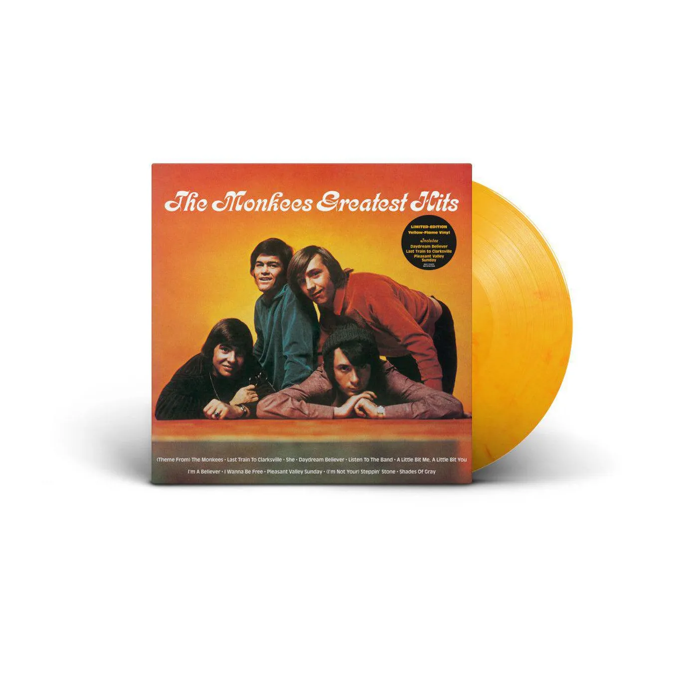 The Monkees Greatest Hits (Rocktober/Yellow) Vinyl Record