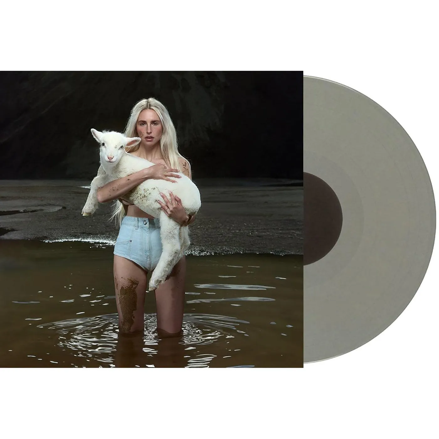LAUREL Palpitations (Opaque Gray Vinyl Record)