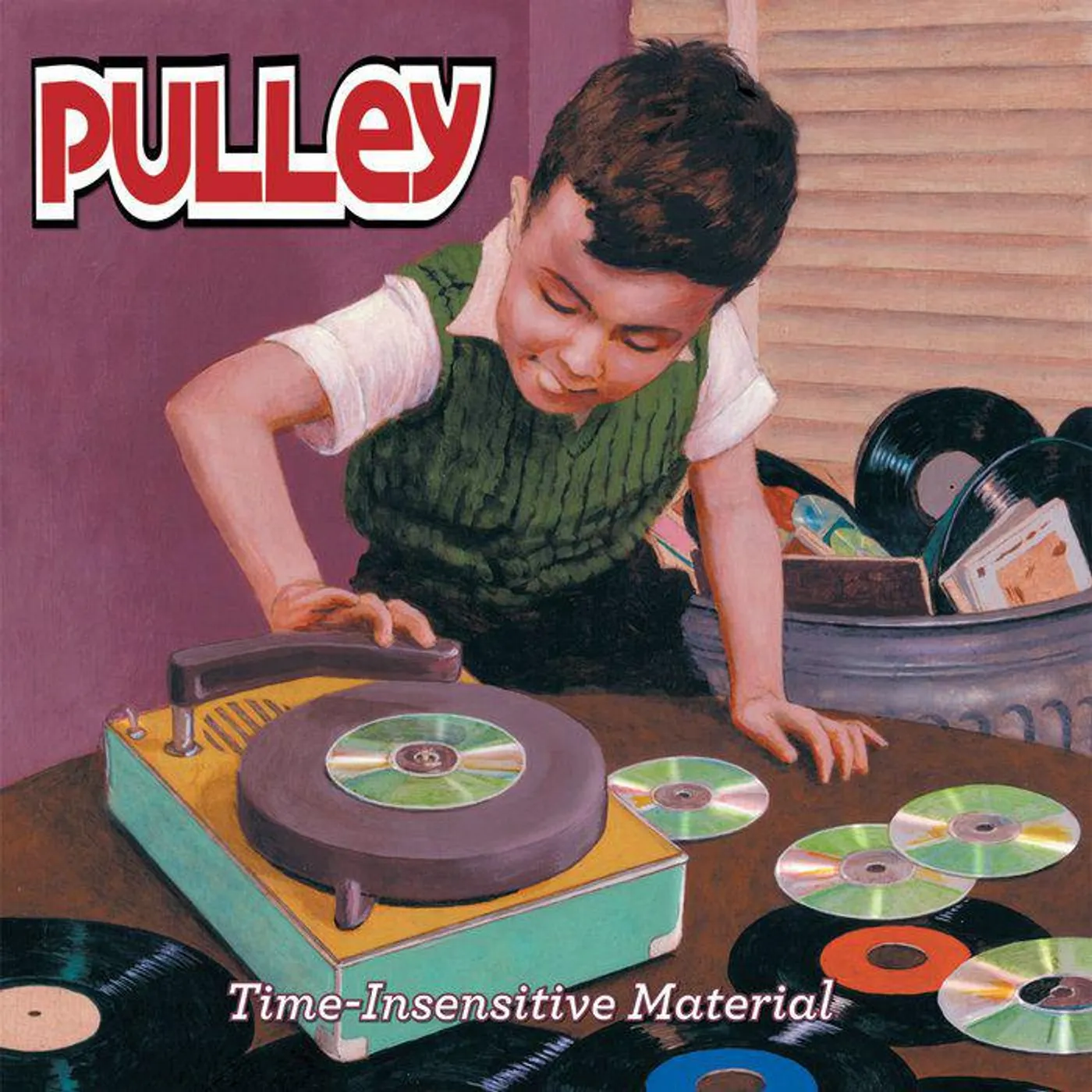 Pulley Time-insensitive Material Vinyl Record