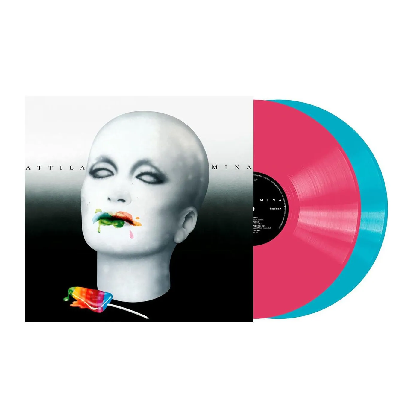 Mina Attila (Limited Edition/Reissue/2LP/Magenta-Tiffany)  Vinyl Record