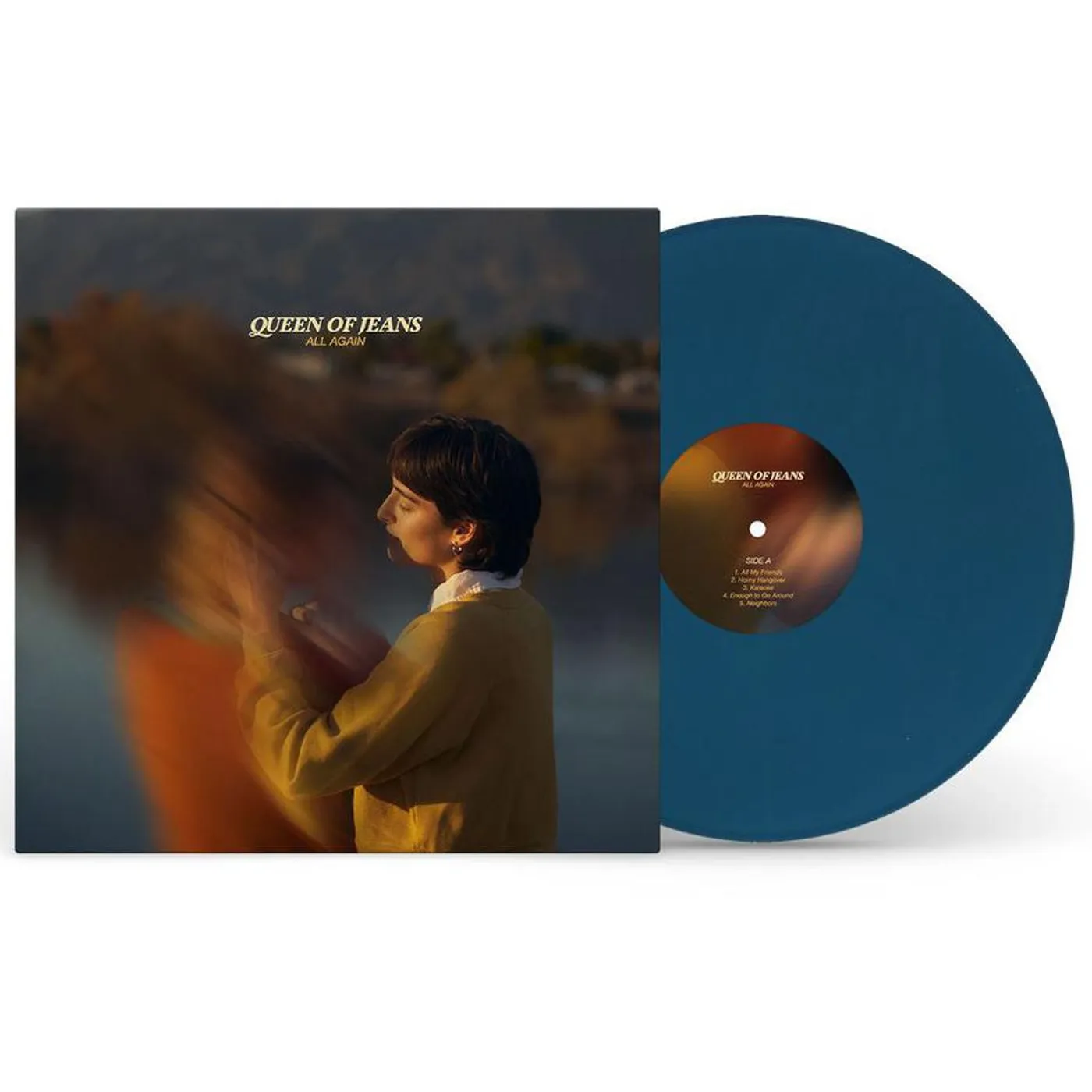 Queen of Jeans All Again (Sea Blue) Vinyl Record