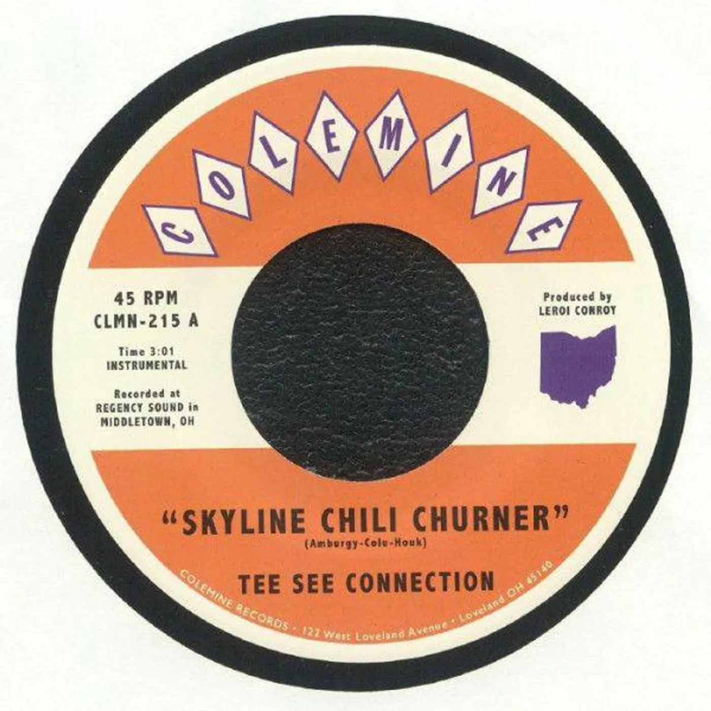 Tee See Connection  Skyline Chili Churner / Queen City (Purple Rain) Vinyl Record