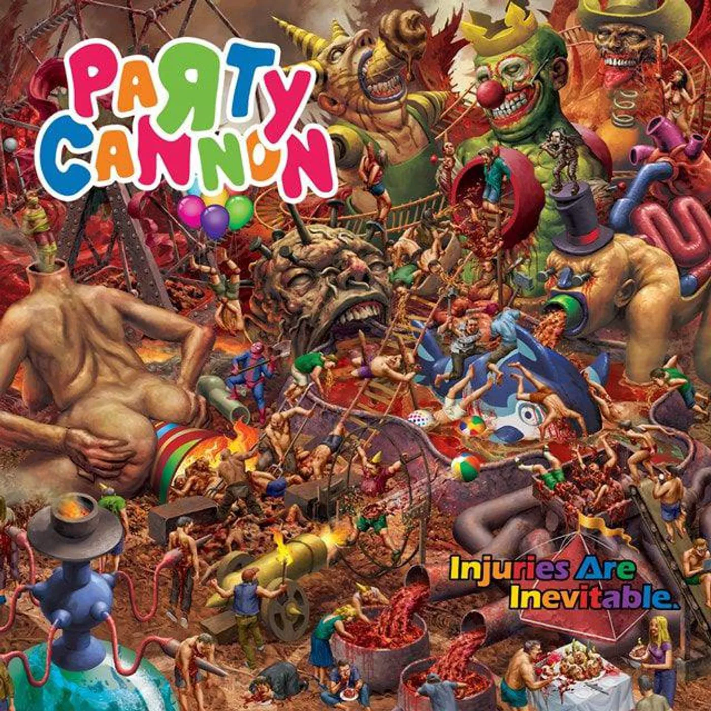 Party Cannon Injuries Are Inevitable Vinyl Record