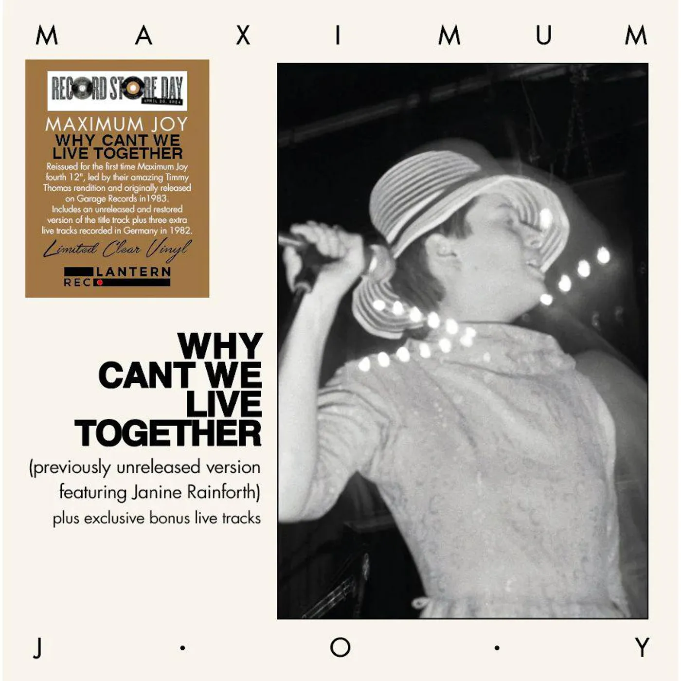 Maximum Joy Why Can't We Live Together Vinyl Record