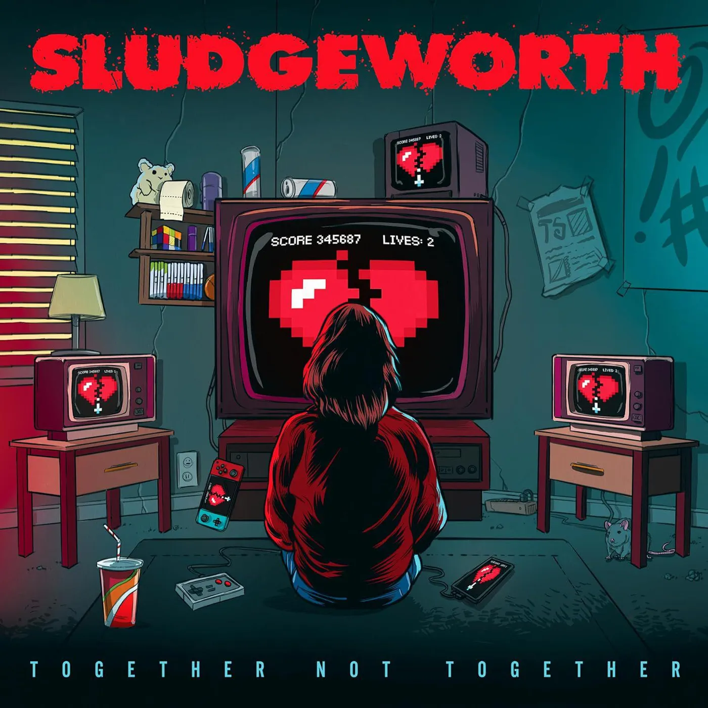 Sludgeworth Together Not Together (7") Vinyl Record