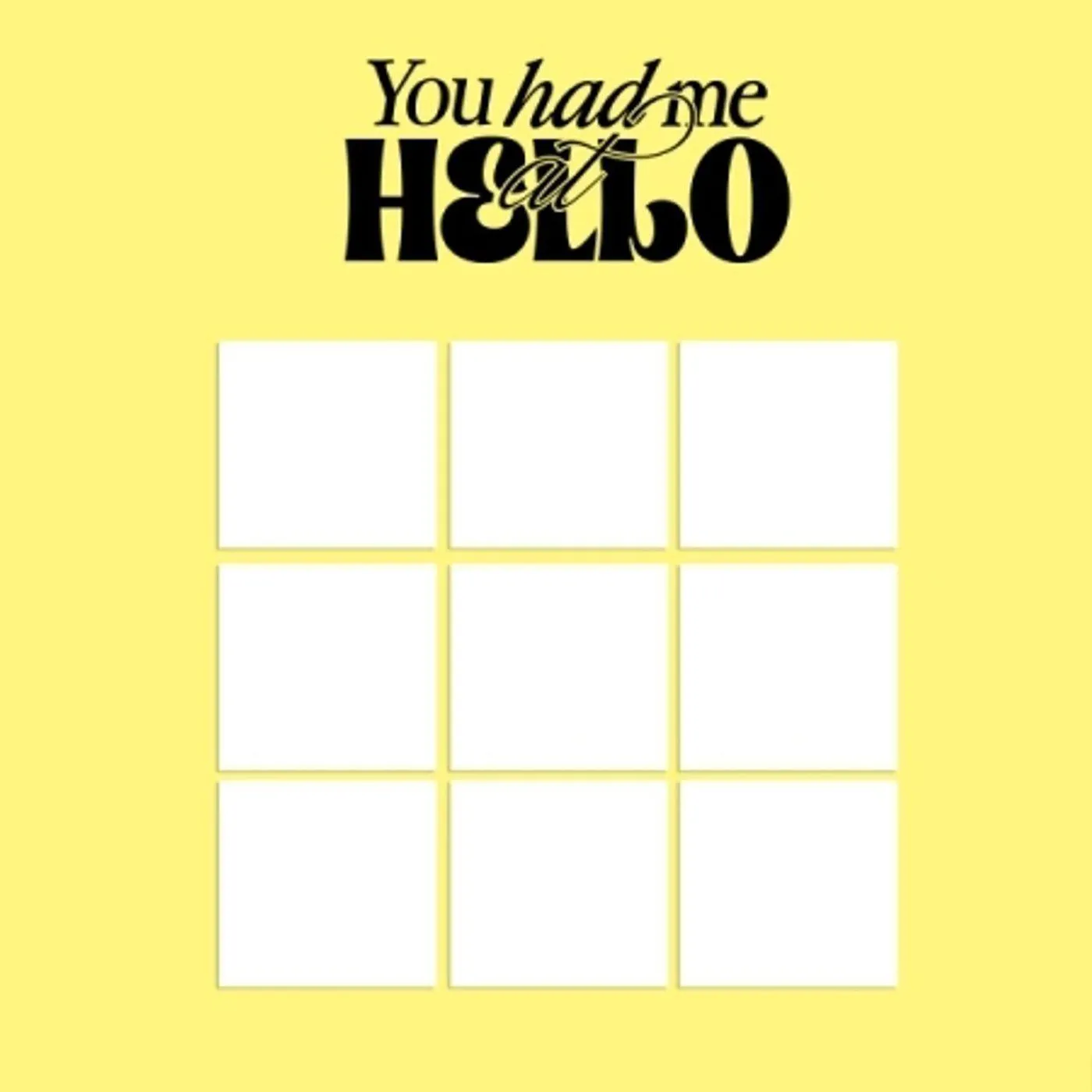 ZEROBASEONE YOU HAD ME AT HELLO - DIGIPACK - RANDOM COVER CD