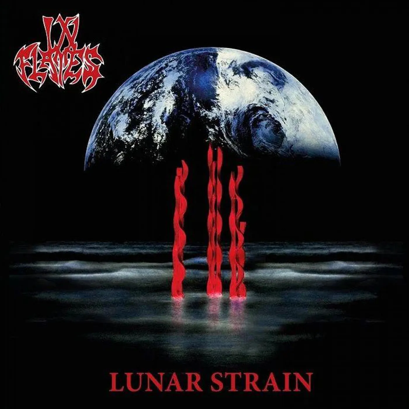 In Flames Lunar Strain (30th Anniversary Blue) Vinyl Record
