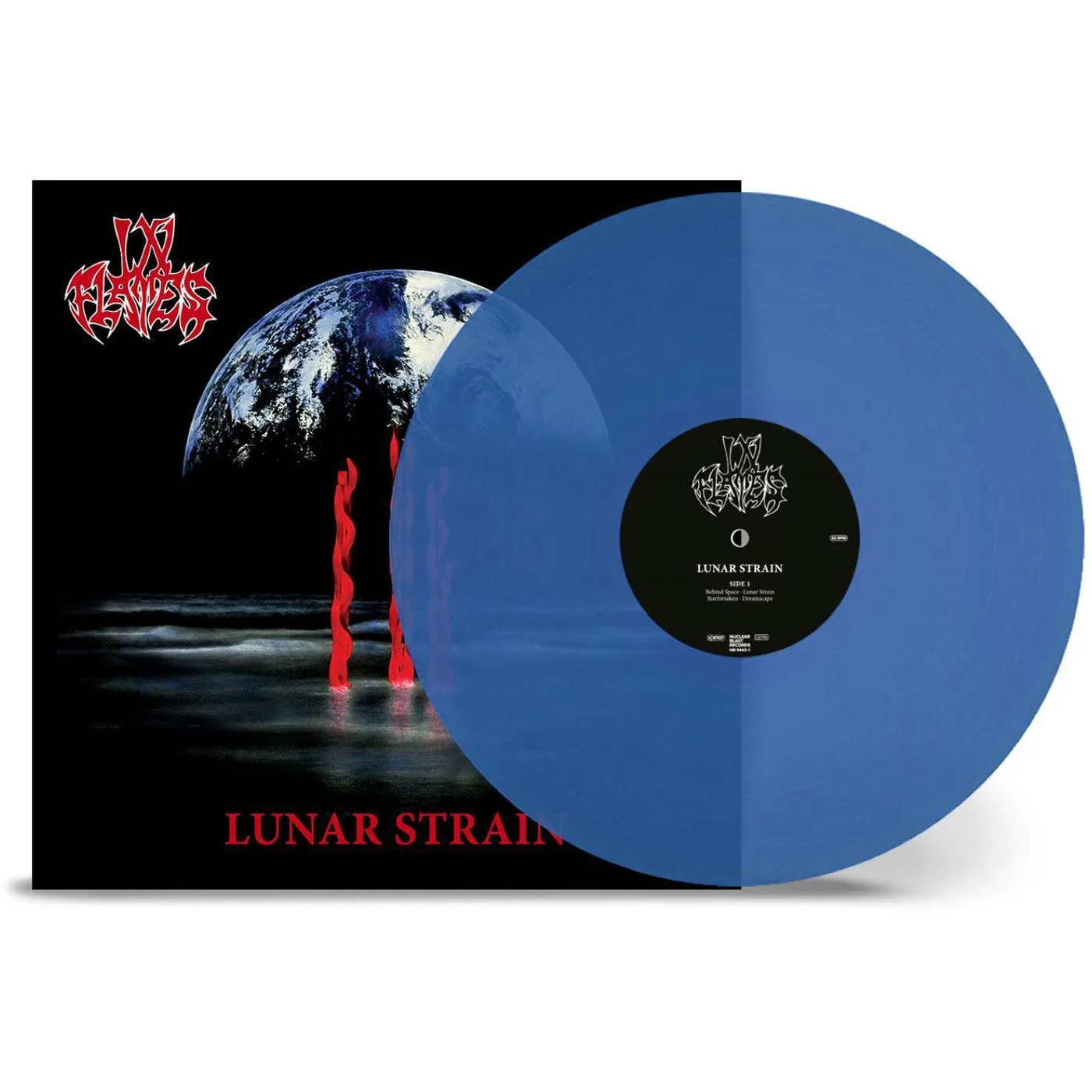 In Flames Lunar Strain (30th Anniversary Blue) Vinyl Record