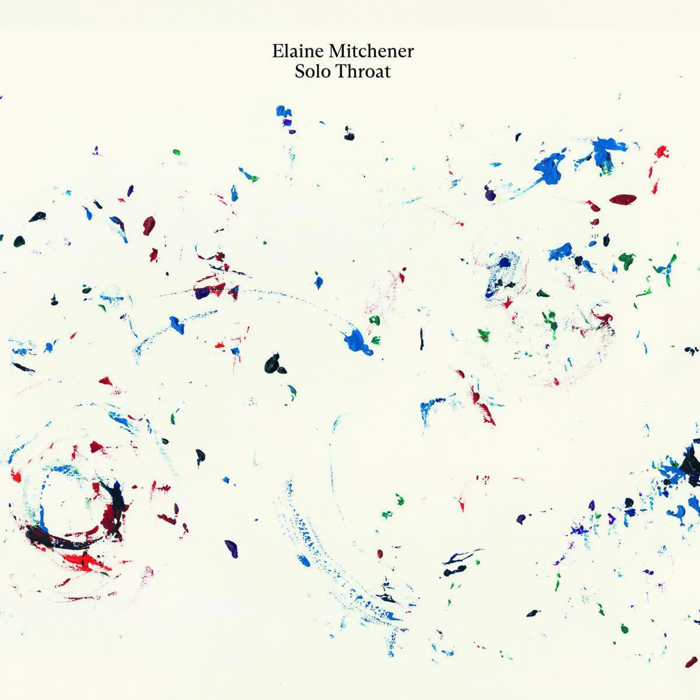 Elaine Mitchener Solo Throat Vinyl Record