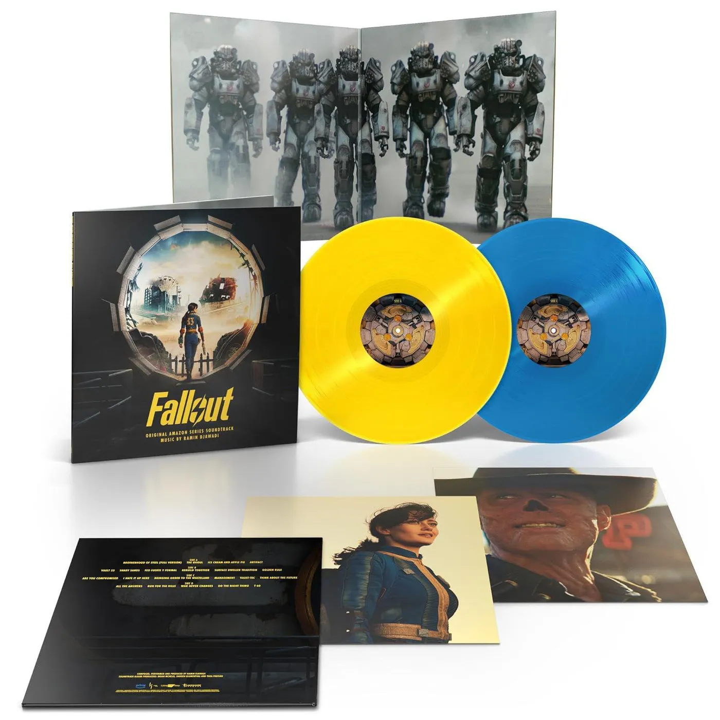 Ramin Djawadi Fallout (Original Soundtrack) [2LP/Blue/Yellow] Vinyl Record