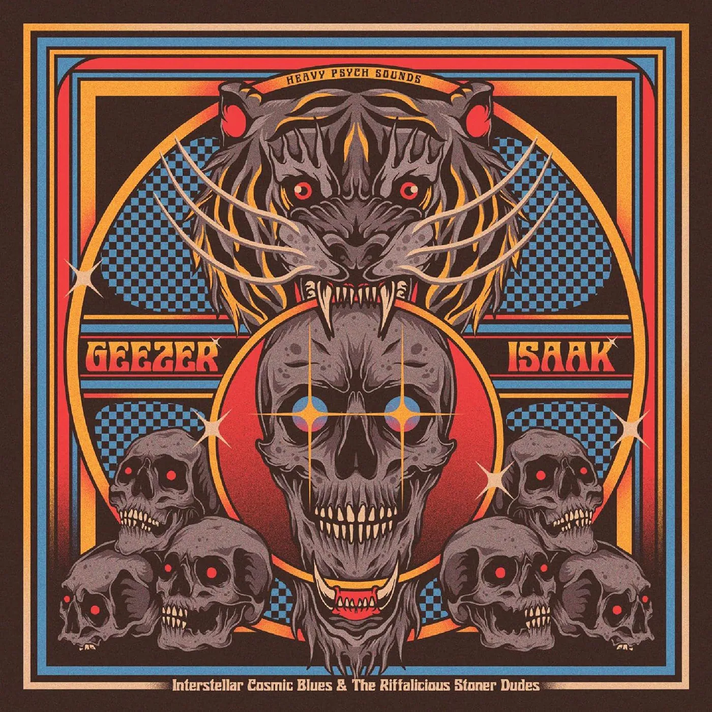 Geezer / Isaak Interstellar Cosmic Blues & Riffalicious Stoner Vinyl Record