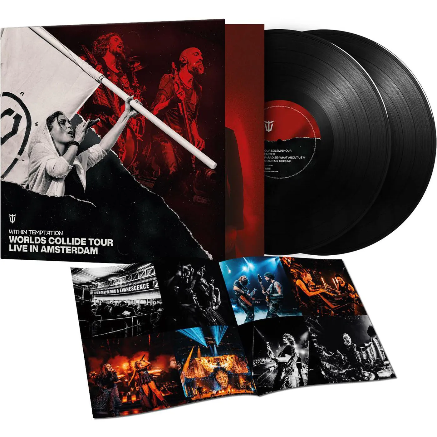 Within Temptation Worlds Collide Tour Live In Amsterdam (180G/2Lp) Vinyl Record