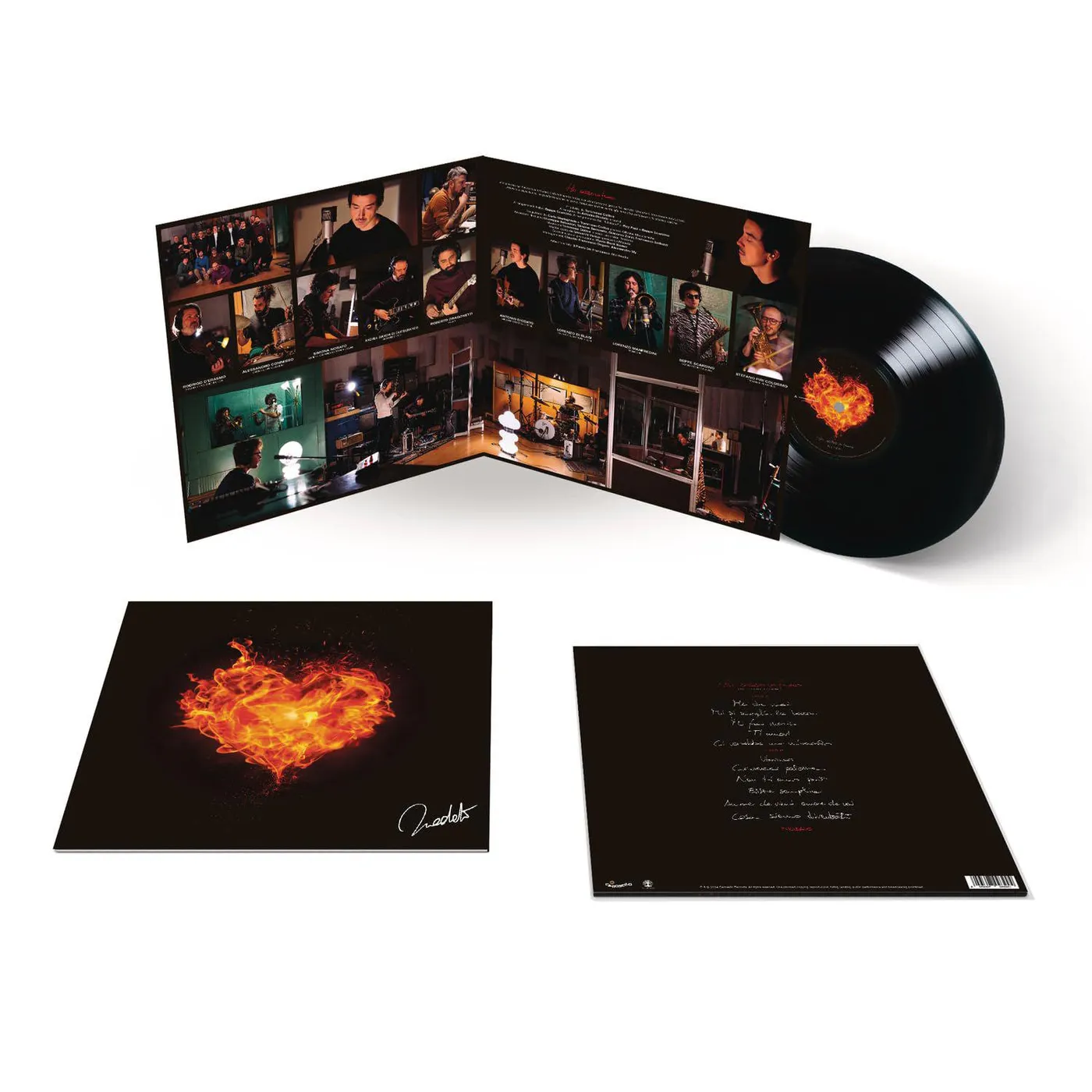 Diodato Ho Acceso Un Fuoco (Live Studio Session) (180 Gram, Autographed / Star Signed) Vinyl Record