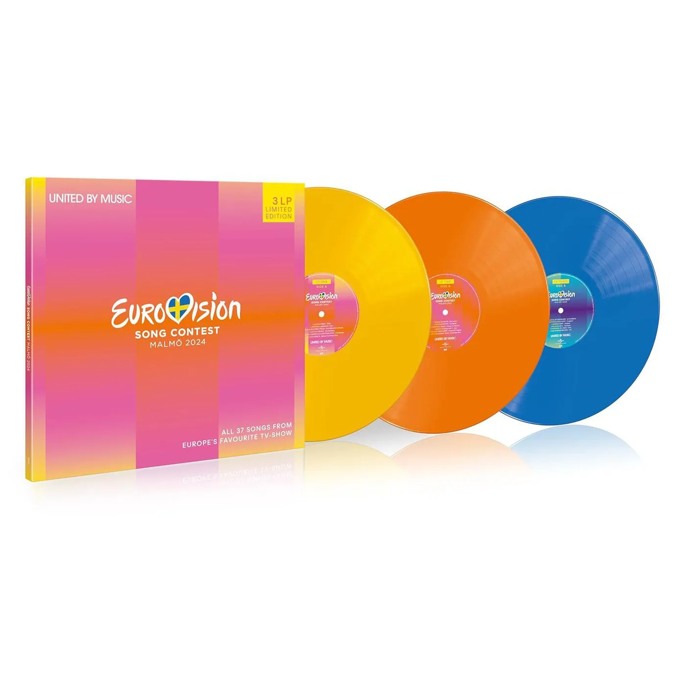  Eurovision Song Contest Malmo 2024 / Various (3LP) Vinyl Record