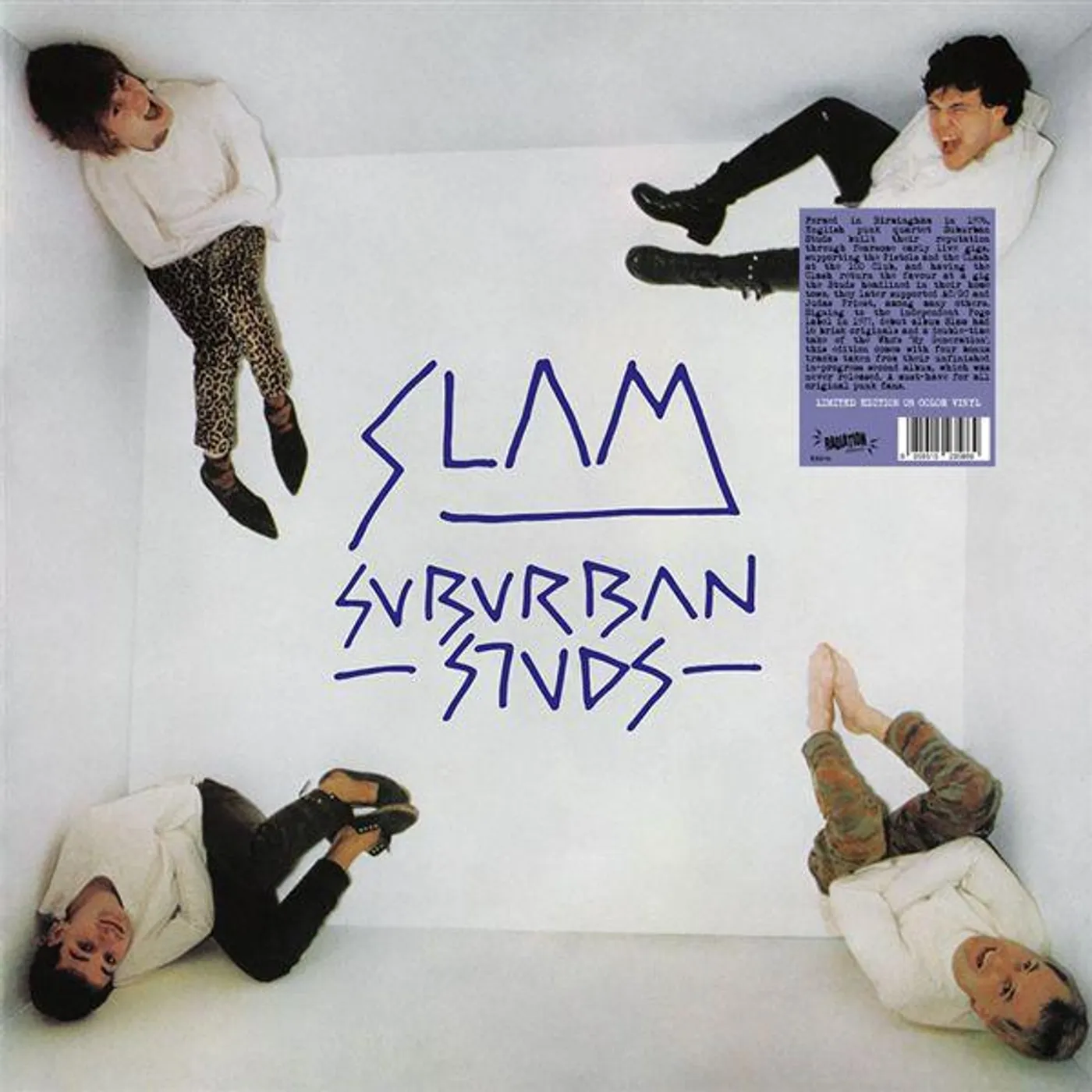Suburban Studs Slam (White) Vinyl Record