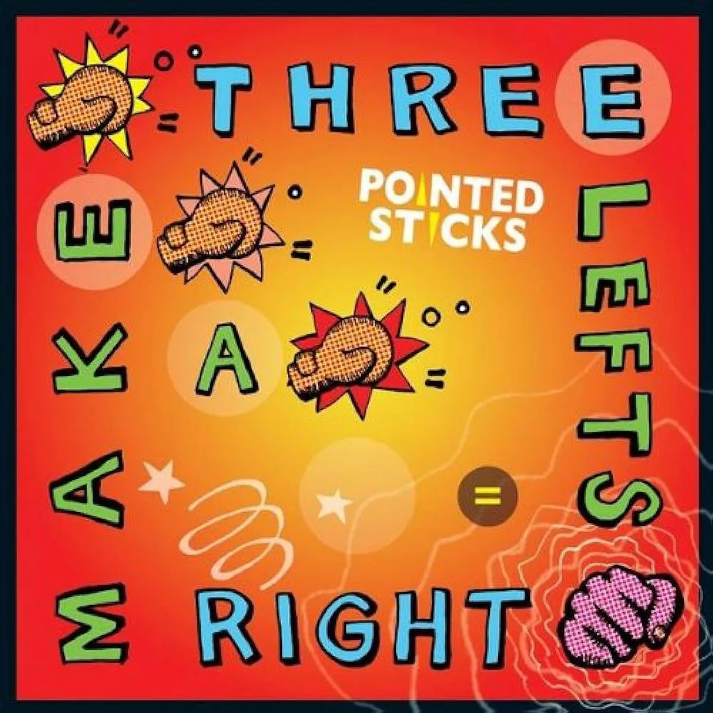 Pointed Sticks Three Lefts Make A Right Vinyl Record