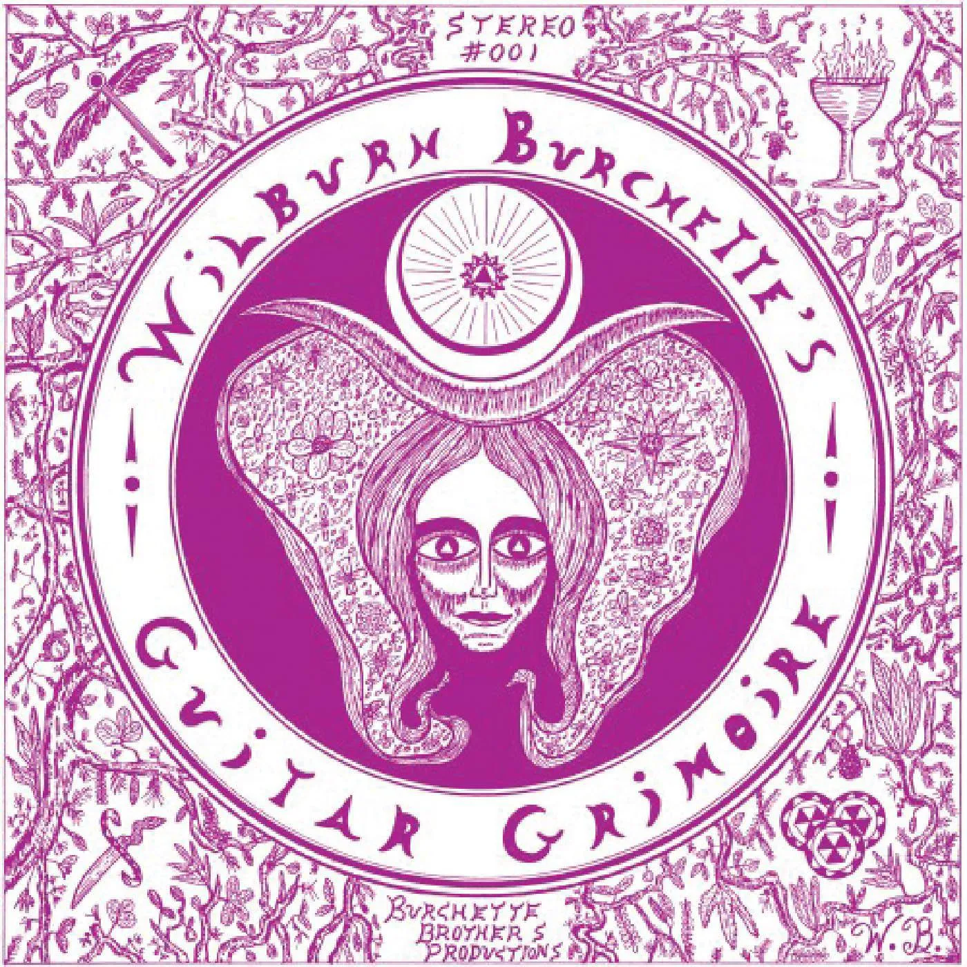 Master Wilburn Burchette Guitar Grimoire (Gray) Vinyl Record