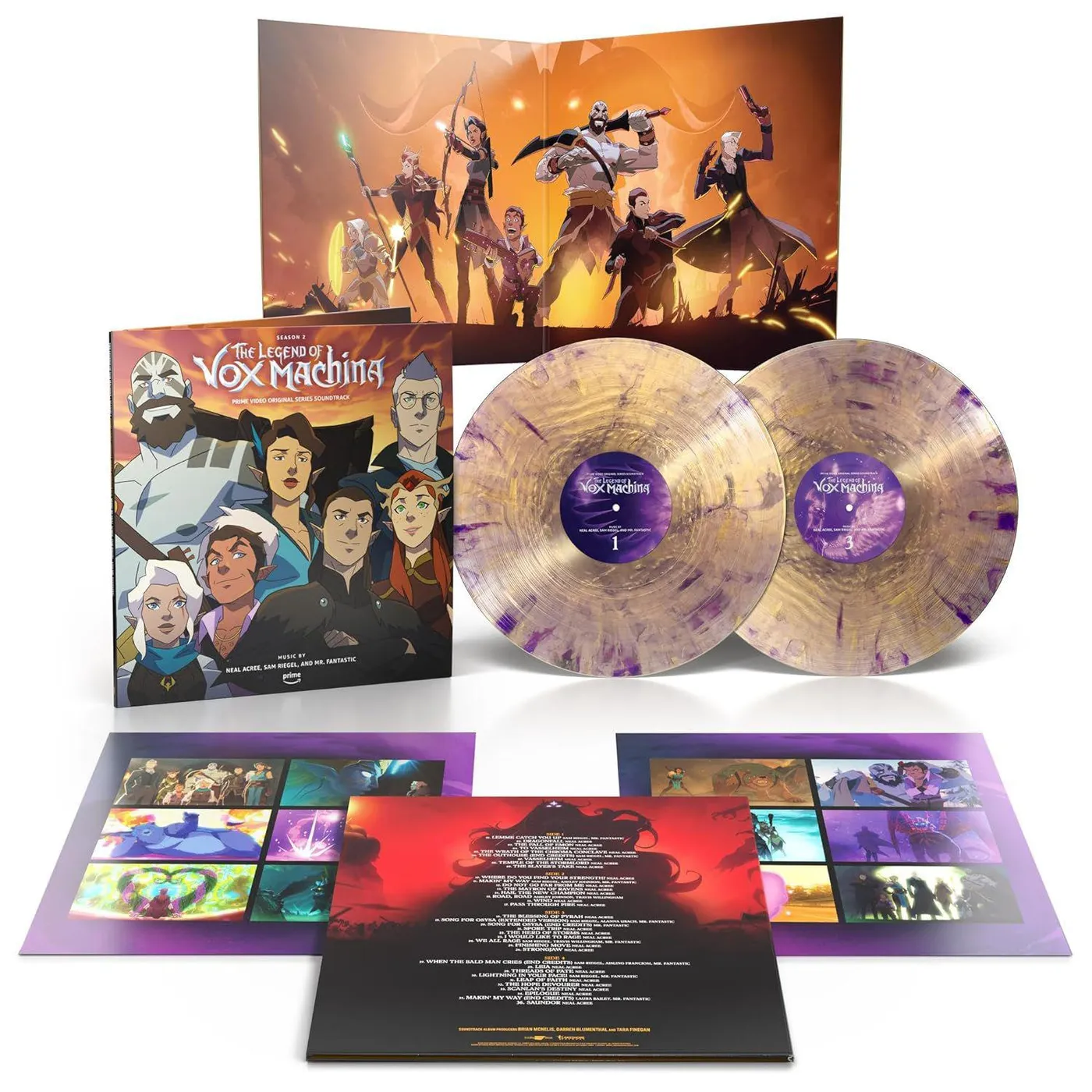  Legend Of Vox Machina Season 2 / Prime Video (2LP) Vinyl Record