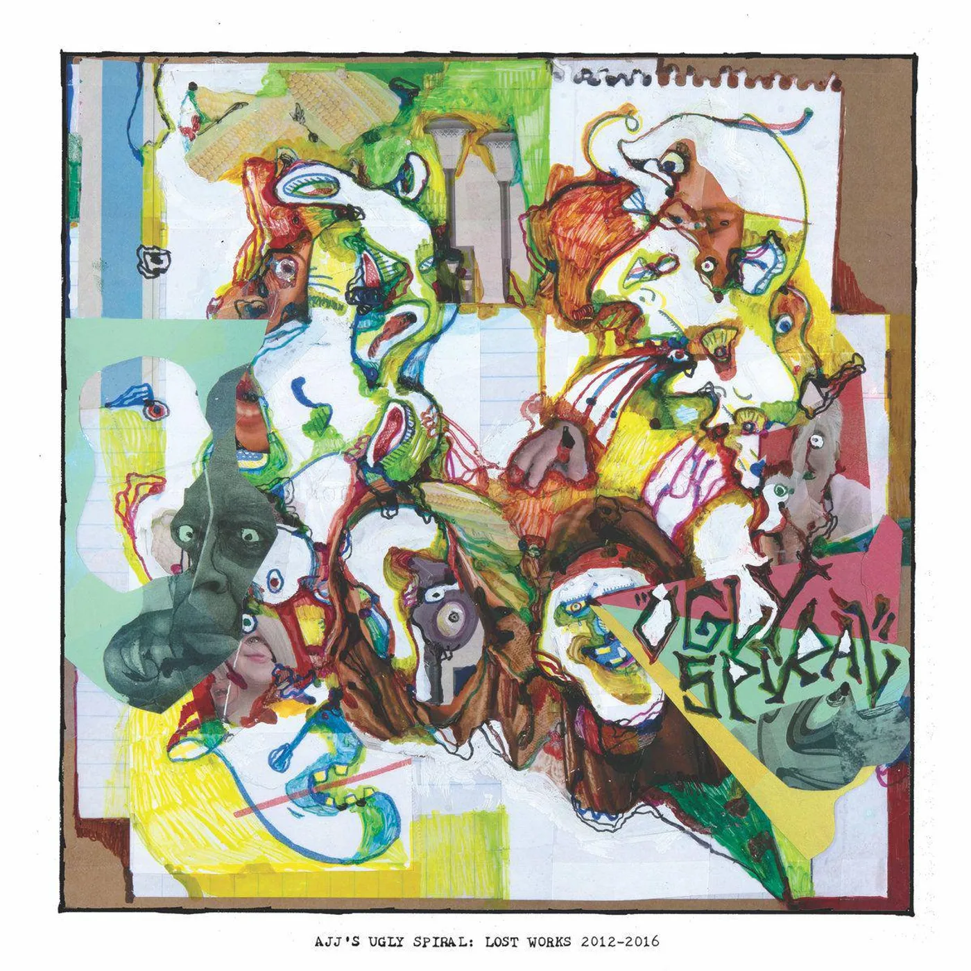 AJJ Ugly Spiral: Lost Works 2012-2016 Vinyl Record