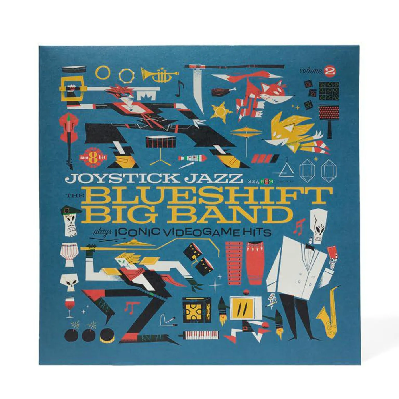 The Blueshift Big Band Joystick Jazz Vol. 2 - Original Soundtrack Vinyl Record