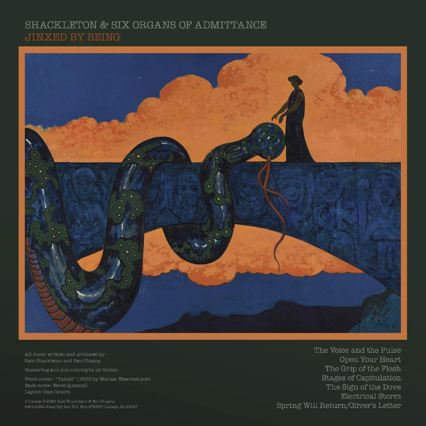 Six Organs Of Admittance Jinxed By Being (2LP) Vinyl Record