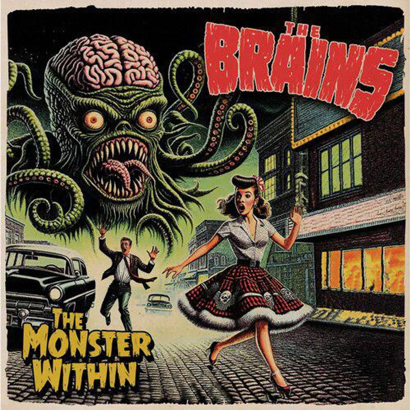 Brains Monster Within (Reissue/Red) Vinyl Record