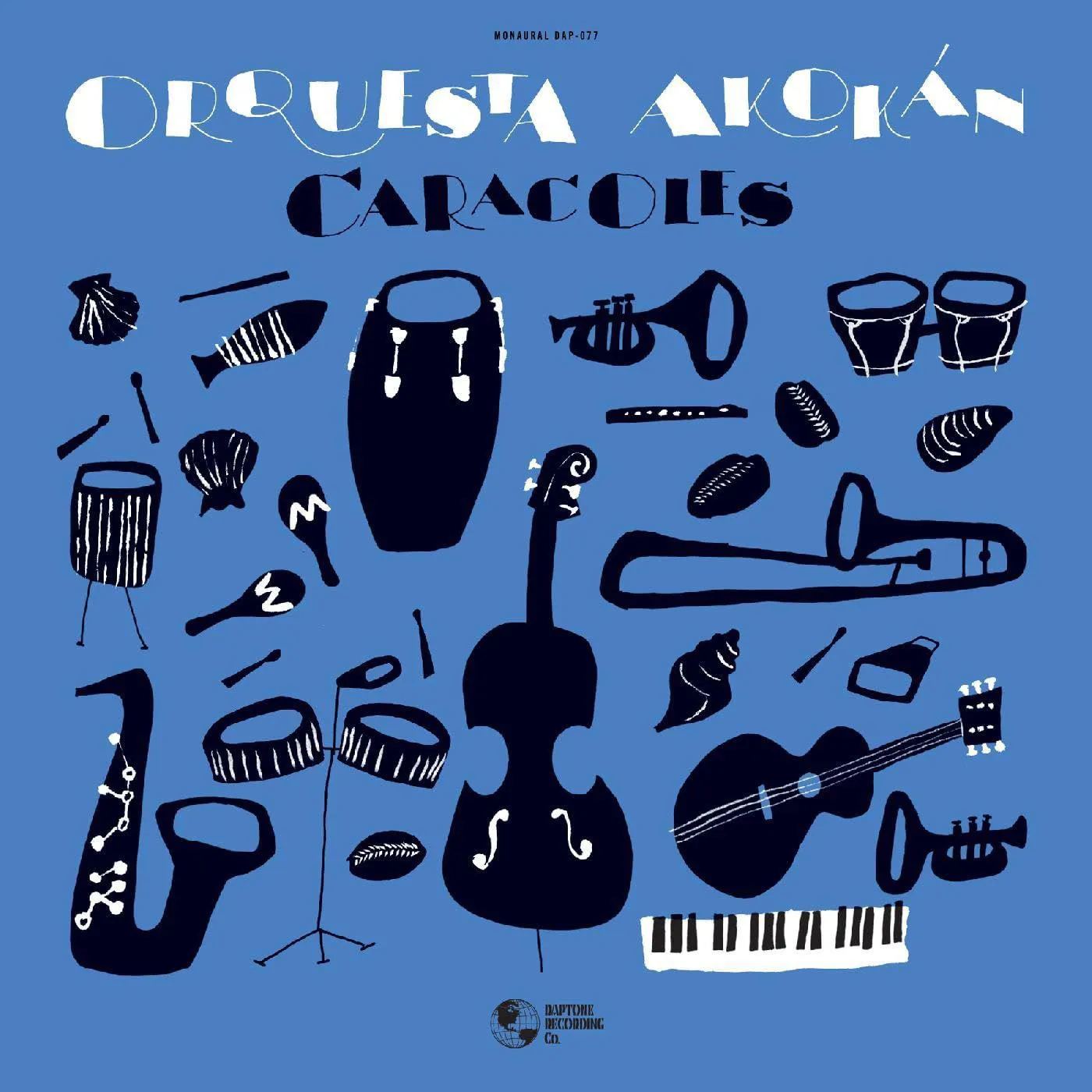 Orquesta Akokán Caracoles (Digital Download Card) Vinyl Record