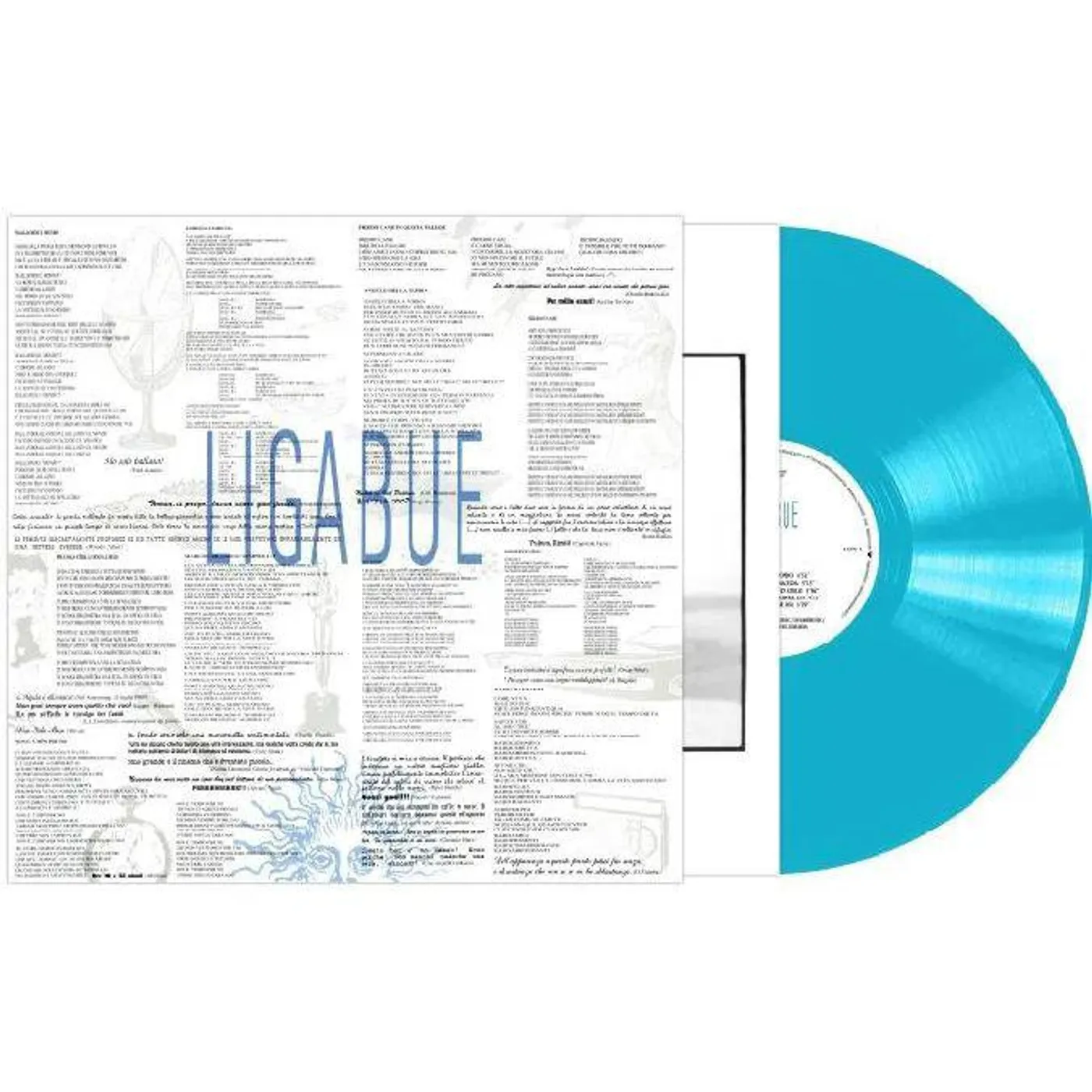  Ligabue  (Remastered/180 g/Turquoise) Vinyl Record