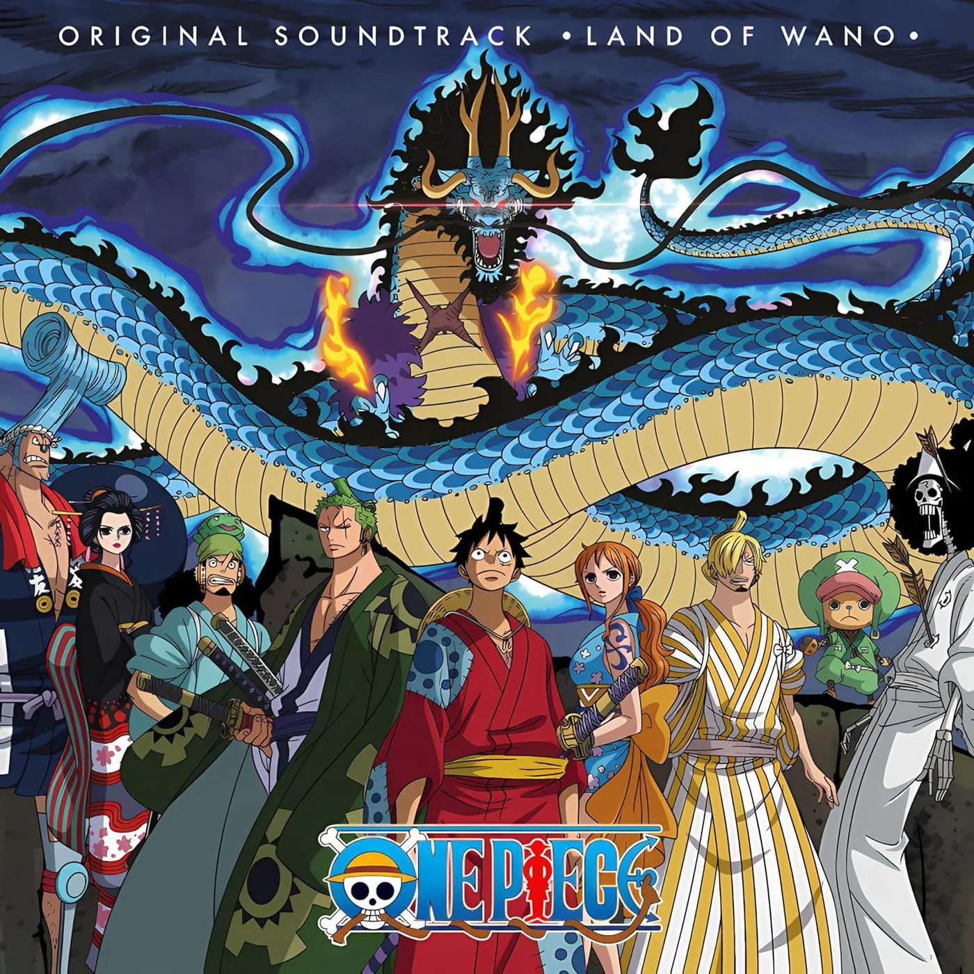 Kohei Tanaka ONE PIECE LAND OF WANO - Original Soundtrack (Gray) Vinyl Record