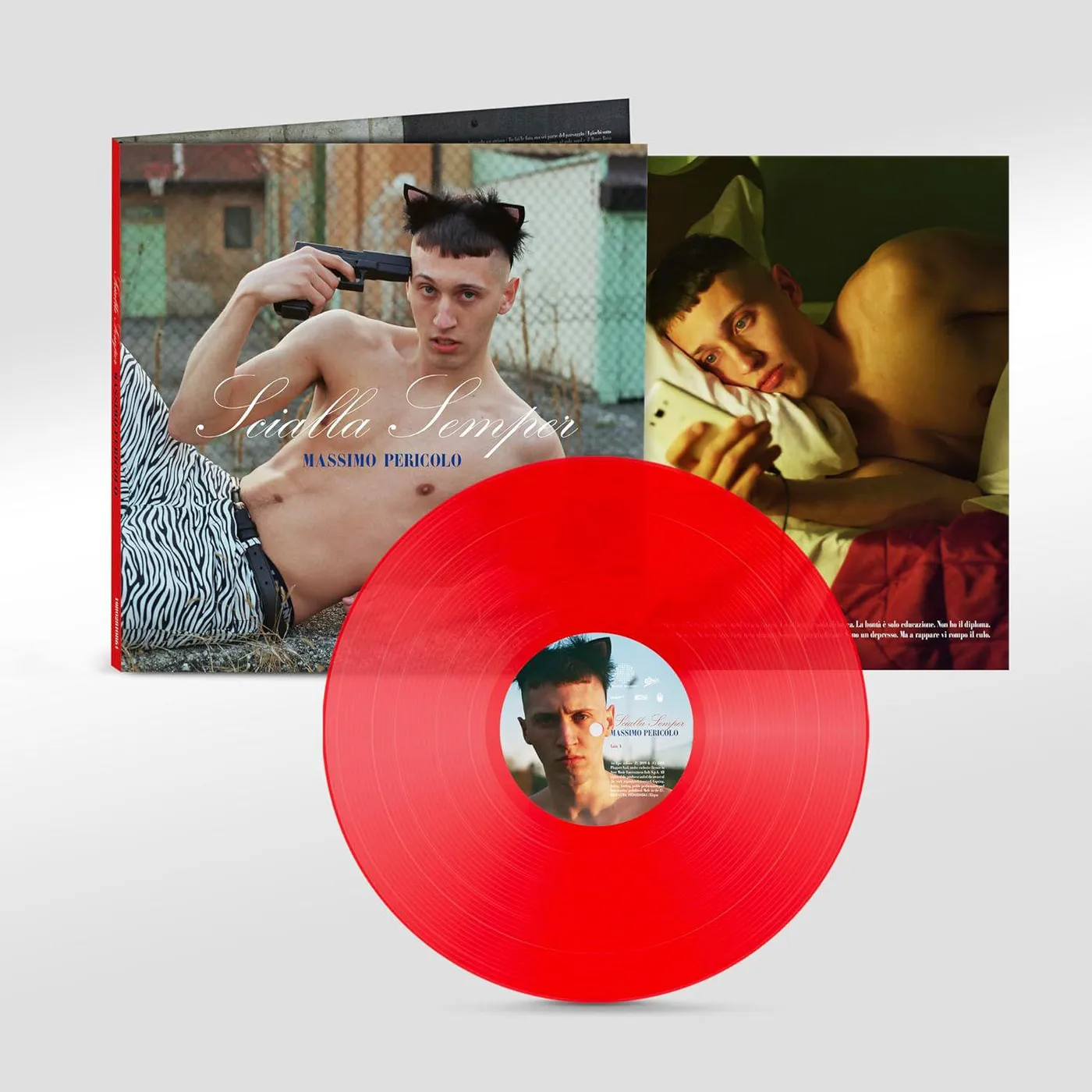 Massimo Pericolo Scialla Semper (Transparent Red) Vinyl Record