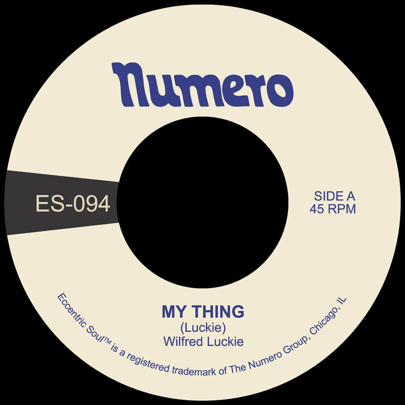 Wilfred Luckie My Thing / Wait For Me (Colored) Vinyl Record