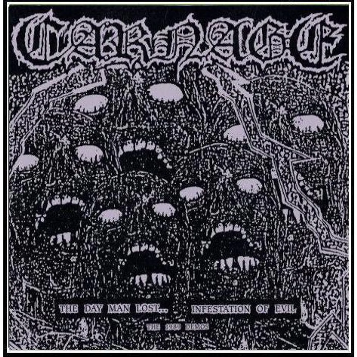 Carnage Day Man Lost / Infestation Of Evil: The 1989 Demos (Limited/Splatter) Vinyl Record