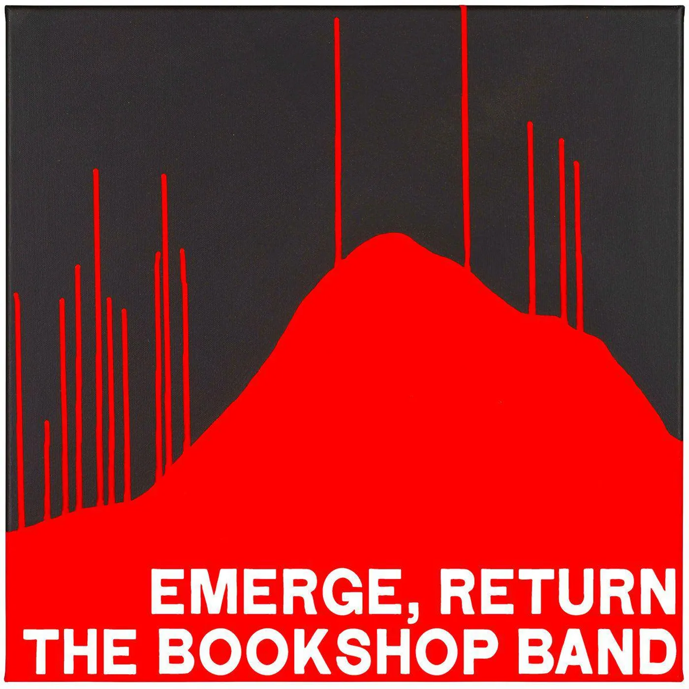 The Bookshop Band Emerge Return (Numb) (Black and Red) Vinyl Record