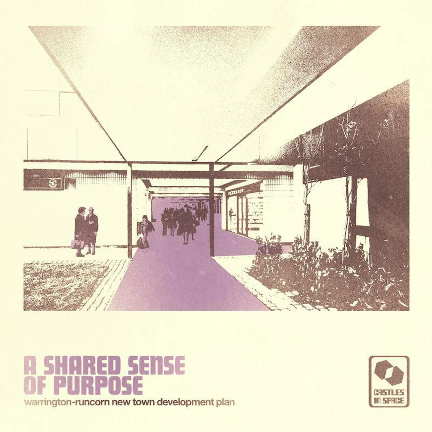 Warrington-Runcorn New Town Development Plan  Shared Sense Of Purpose (Baby Pink) Vinyl Record