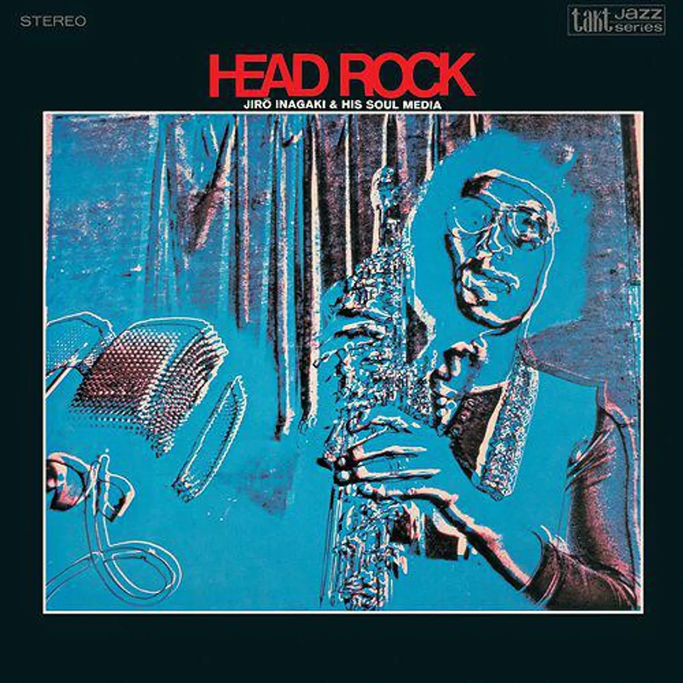 Jiro Inagaki Head Rock (Blue) Vinyl Record
