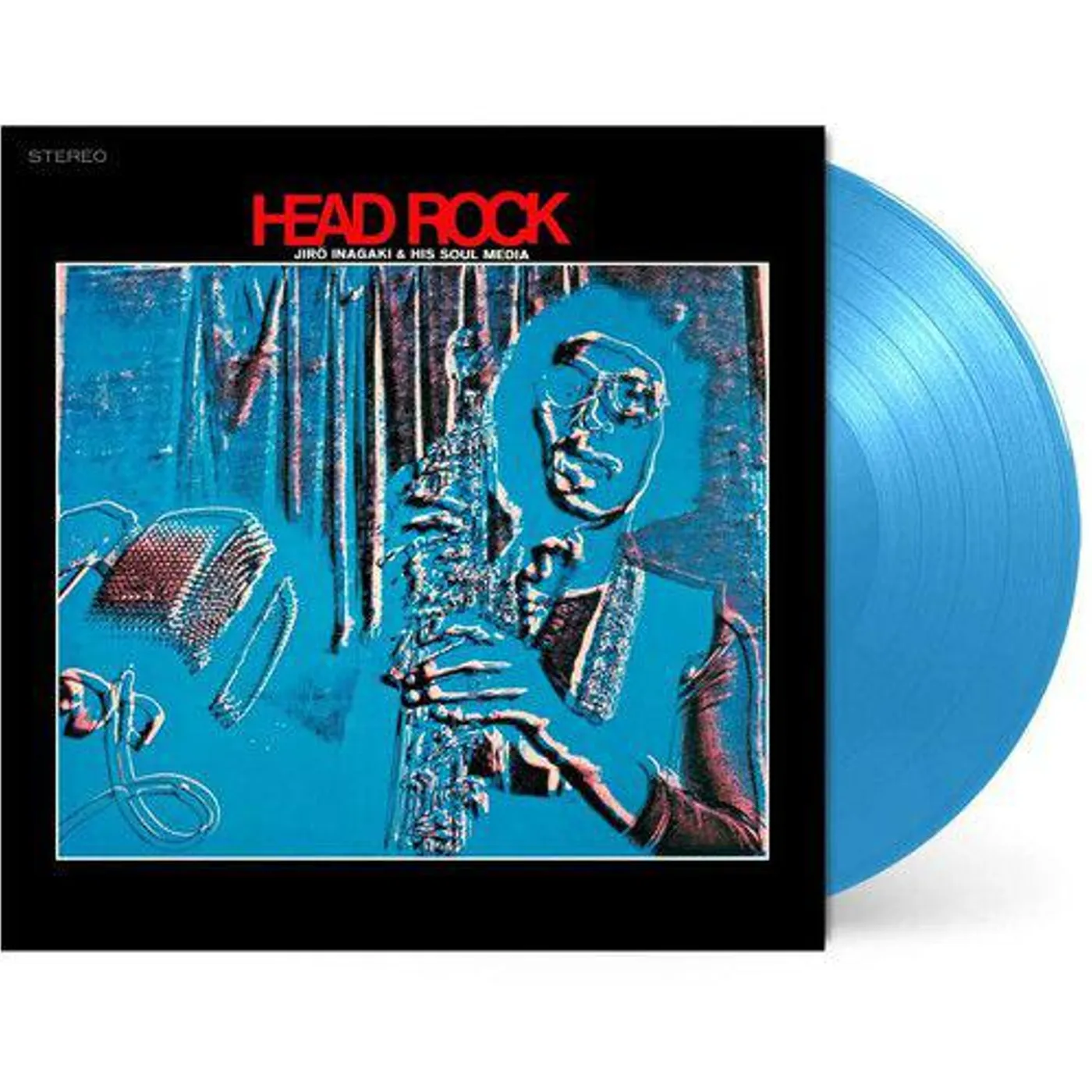 Jiro Inagaki Head Rock (Blue) Vinyl Record