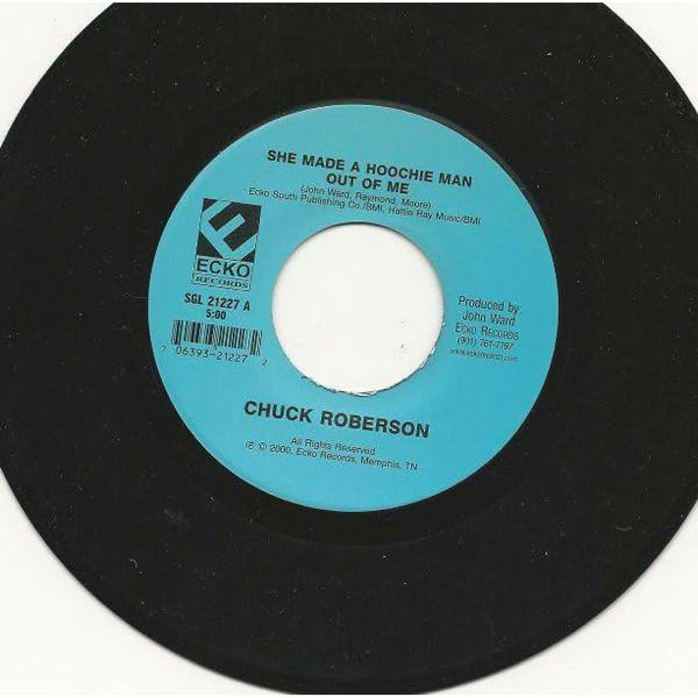 Chuck Roberson She Made a Hoochie Man Out of Me: Booty Scoot 2000 Vinyl Record