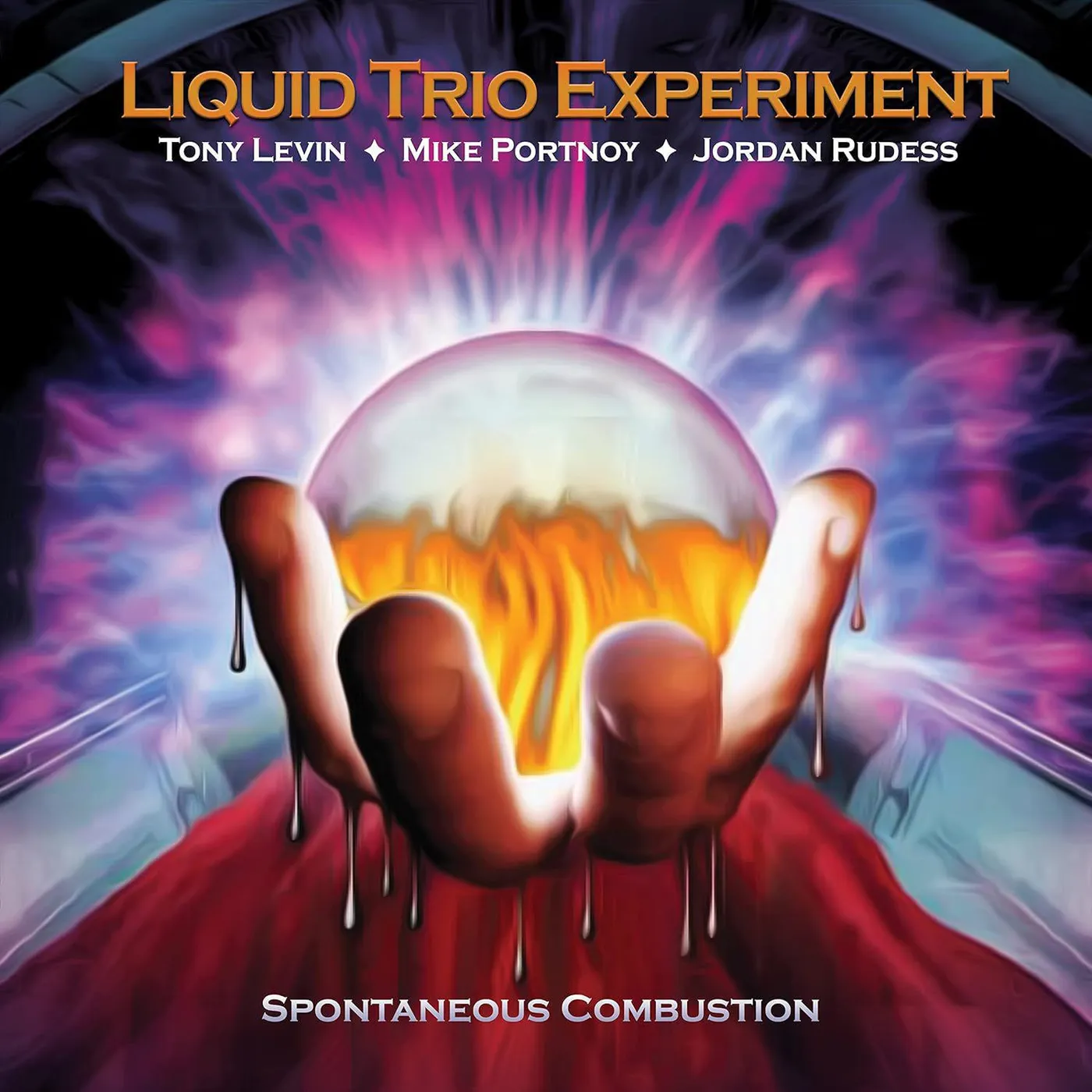 Liquid Trio Experiment Spontaneous Combustion (Purple) Vinyl Record